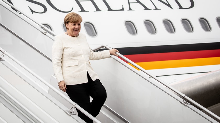 Об этом канцлер Германии сообщила на пресс-конференции после переговоров с Владимиром Путиным Фото: © GLOBAL LOOK press/Kay Nietfeld
