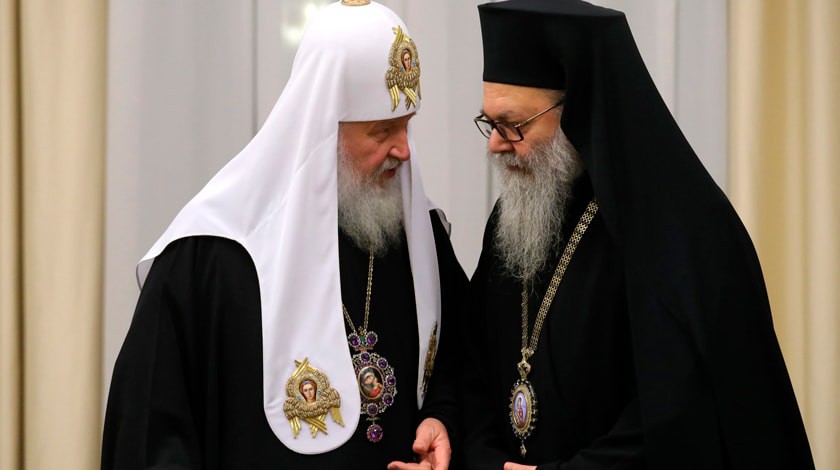 Dailystorm - Патриарх Кирилл призвал верующих брать пример с Кирилла и Мефодия