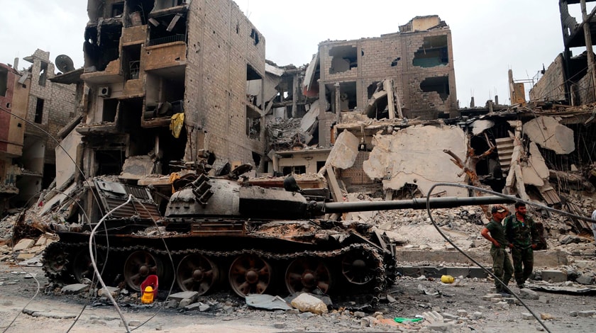 В ночь на 30 мая террористы пошли в атаку на сирийскую армию Фото: © GLOBAL LOOK press/Ammar Safarjalani