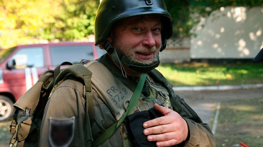 Участник военного конфликта в Донбассе Алексей Цымбалюк сообщил, что не будет давать интервью в ближайшее время undefined