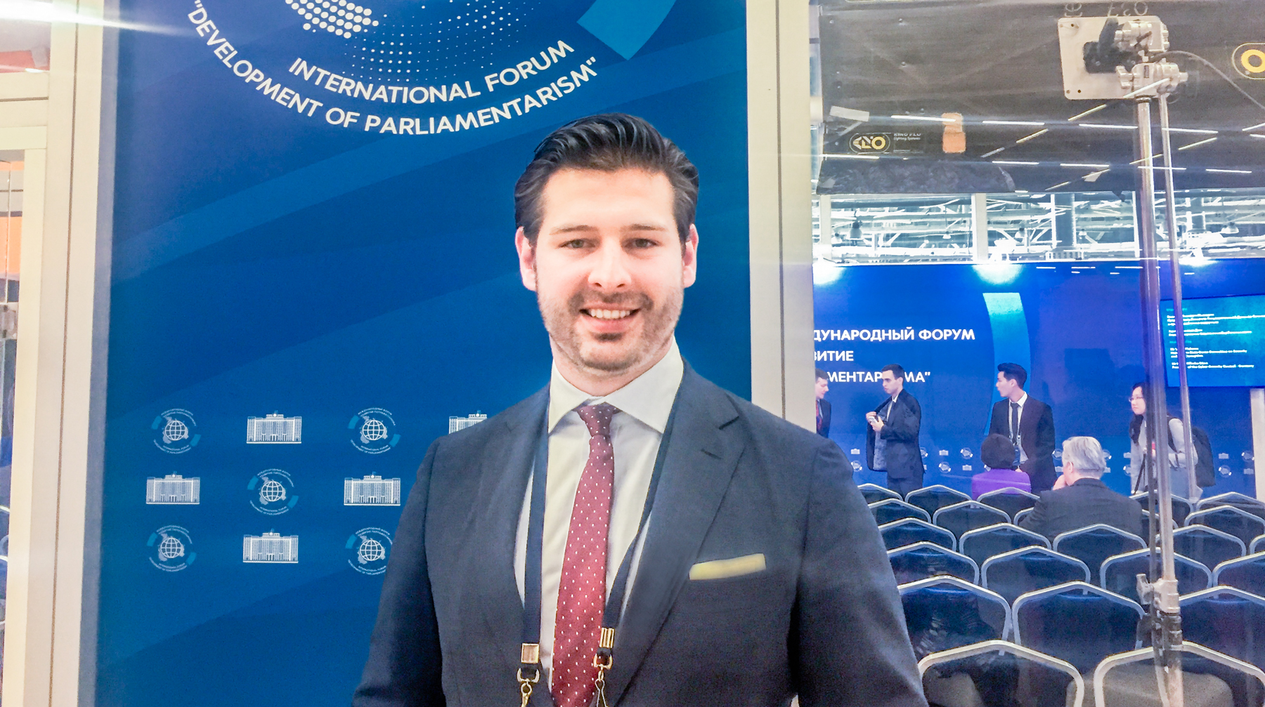 Депутат Национального совета Австрии рассказал «Шторму» о впечатлениях от визита в Москву undefined