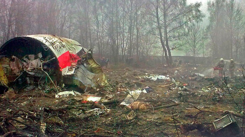 Dailystorm - Польские эксперты заявили, что нашли следы взрывчатки на обломках Ту-154 Качиньского