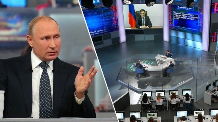 Путину на «Прямой линии» доложили об остановке роста цен на бензин — Daily Storm