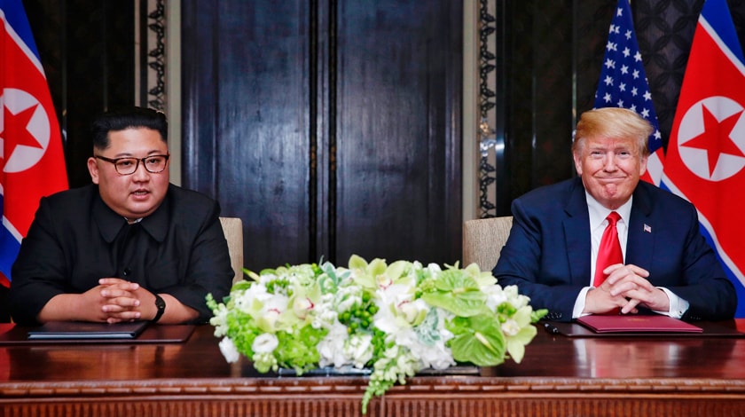 Лидер КНДР назвал встречу «историческим событием» Фото: © GLOBAL LOOK press/Ministry of Communications