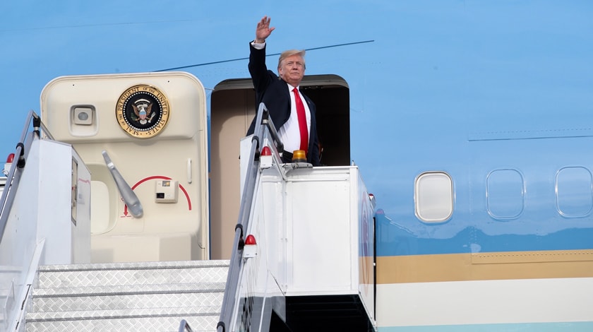 Прибытие президента США ожидается в течение нескольких часов Фото: © GLOBAL LOOK press/Ministry of Communications