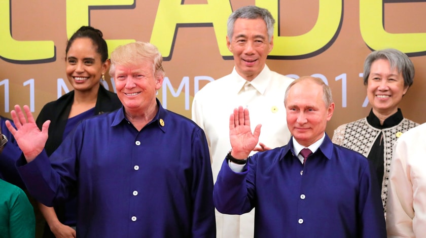 Президент США рассказал, что на G7 четверть времени лидеры посвятили обсуждению России Фото: © GLOBAL LOOK press/Kremlin Pool