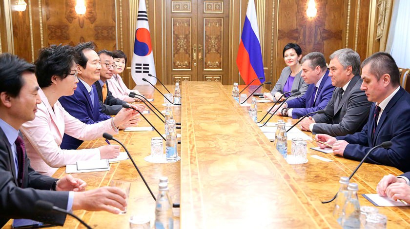 Dailystorm - Володин сообщил о создании межпарламентской комиссии с Национальным собранием Южной Кореи