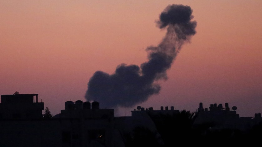 Целью ракетного обстрела стали военные, ожидавшие боевиков в засаде Фото: © GLOBAL LOOK press/Ashraf Amra