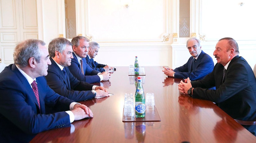 Спикеры Госдумы и миллимеджлиса Азербайджанской Республики обсудили ситуацию вокруг территориального конфликта undefined