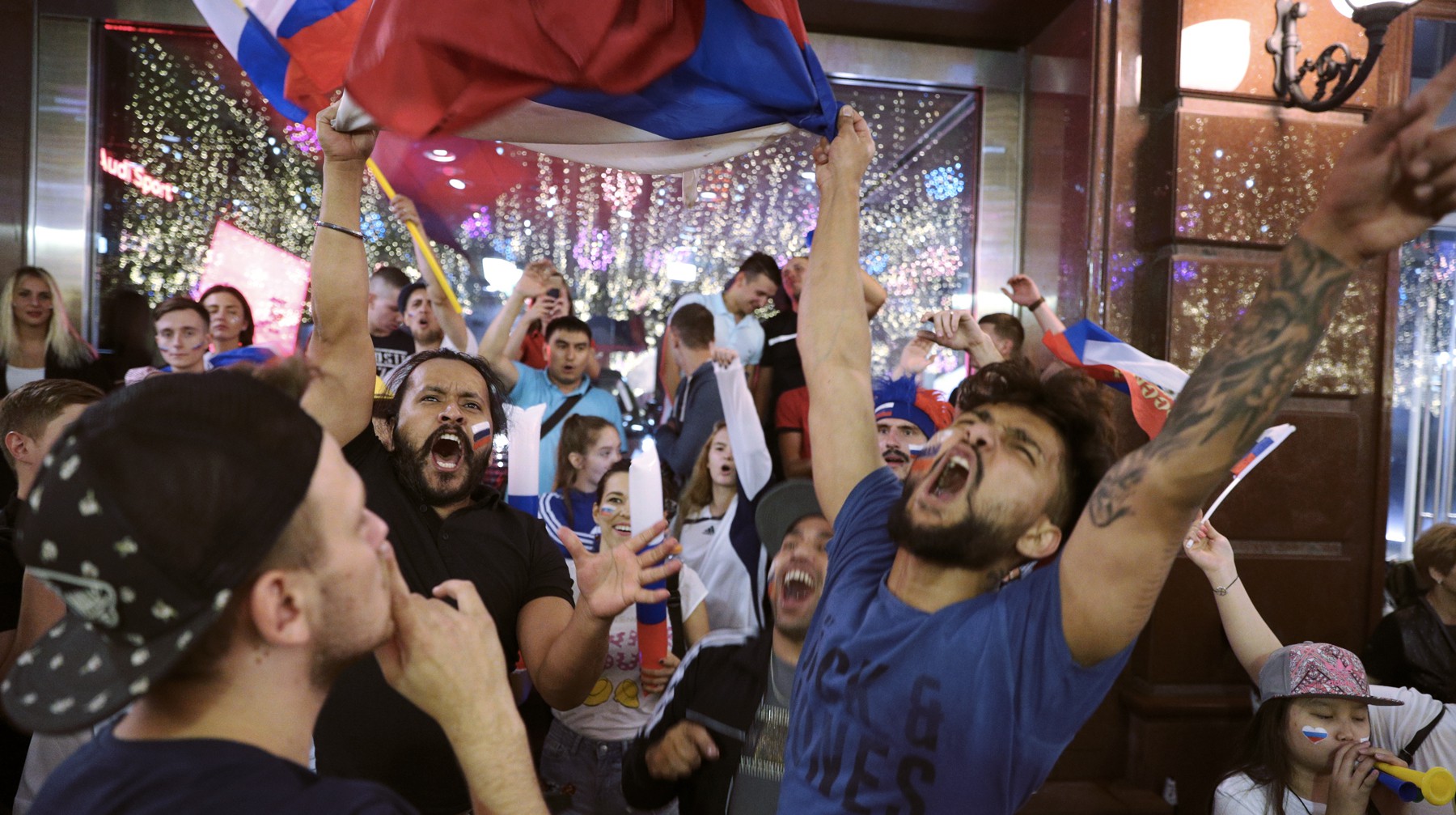 Dailystorm - Как Москва наблюдала за матчем Россия — Хорватия