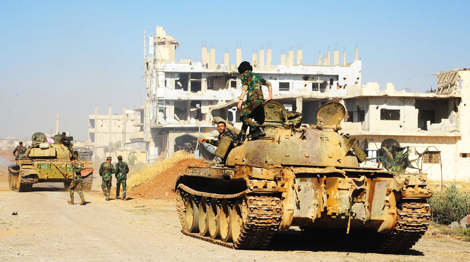 Сирийская армия окружила последние оппозиционные отряды в Дераа Фото: © GLOBAL LOOK press/Ammar Safarjalani