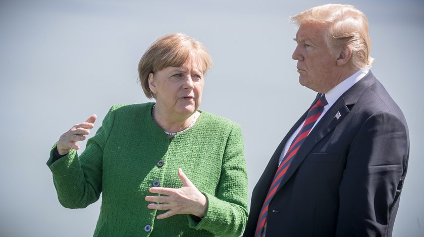 Dailystorm - Меркель и Трамп поспорили о зависимости Германии от России