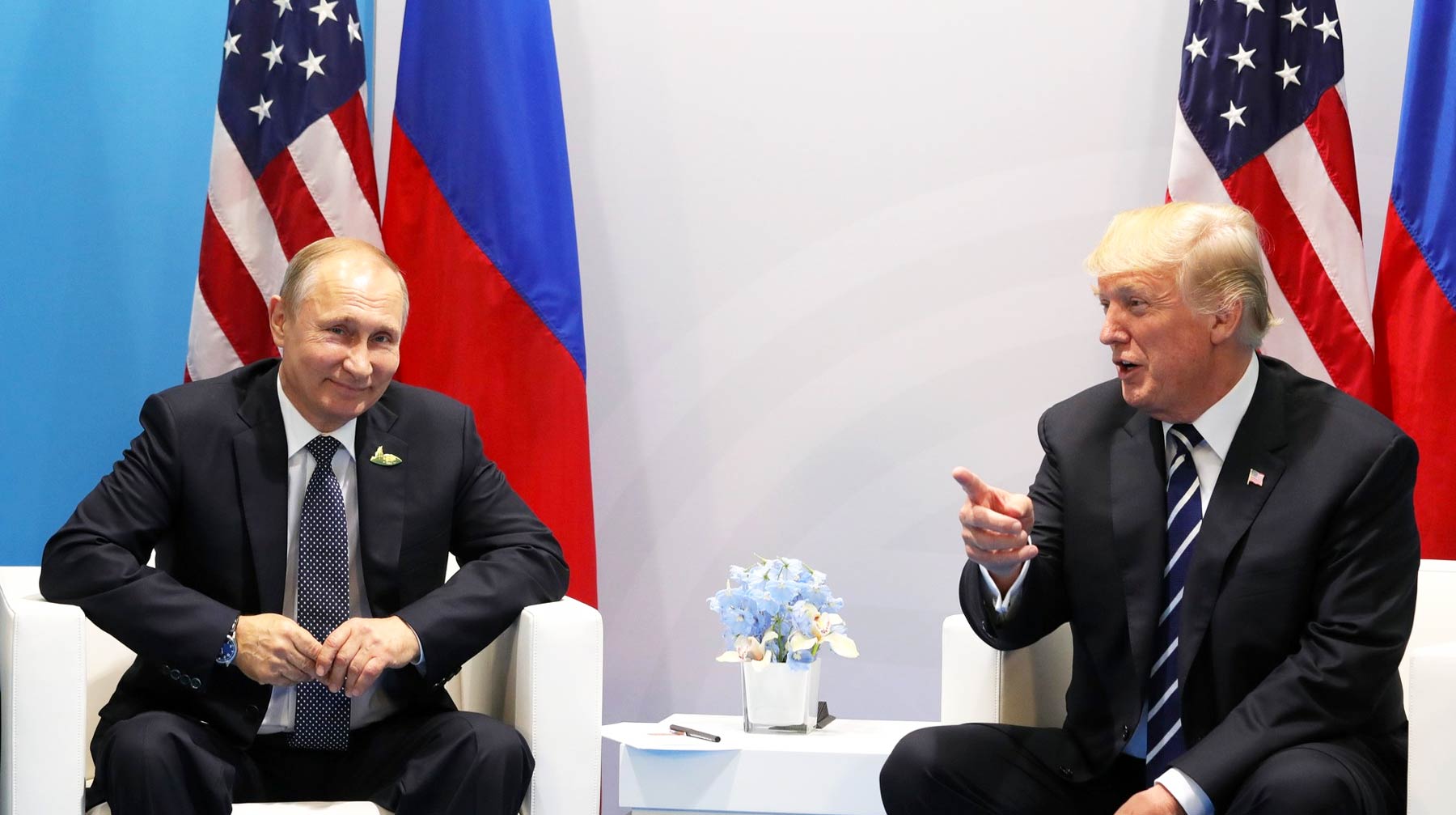 Американского президента начали ругать с удвоенной силой за то, что он встретится с российским коллегой Фото: © kremlin.ru