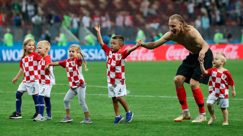 Хорваты впервые в своей истории вышли в финал чемпионата мира по футболу Фото: © GLOBAL LOOK press/Wu Zhuang