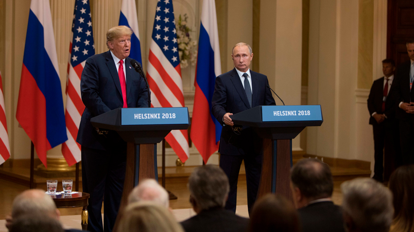 Американский президент выразил сожаление, что СМИ не пишут о хороших результатах диалога с российским лидером Фото: © GLOBAL LOOK press/Mikko Suutarinen