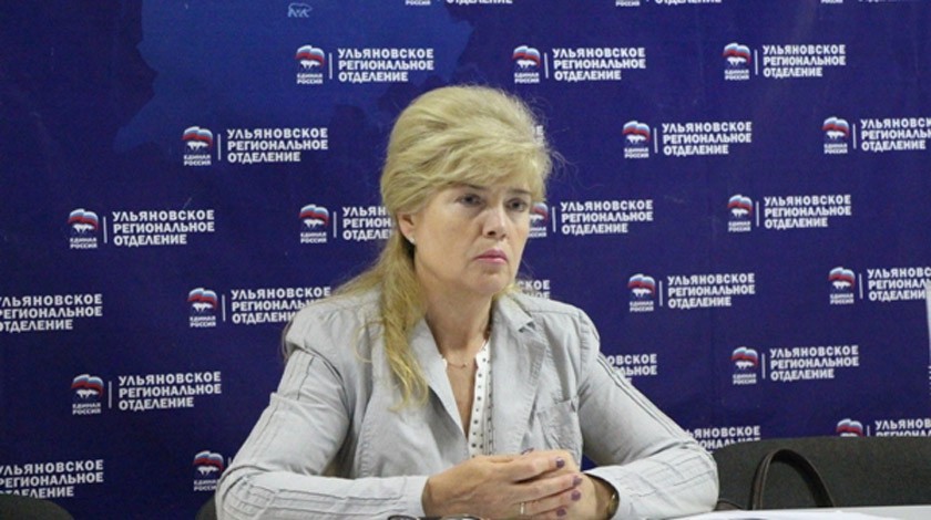 Депутат от «ЕР» Елена Сорокина