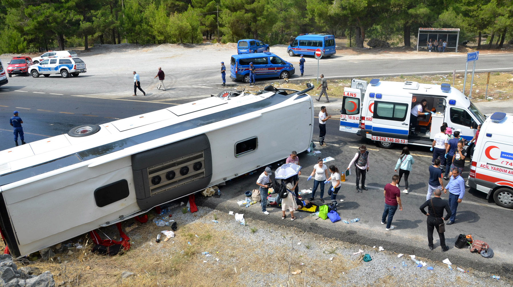 Единственной серьезно пострадавшей туристке сделают операцию вечером 29 августа Фото: © GLOBAL LOOK press/Xinhua
