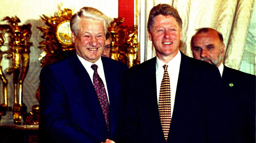 Dailystorm - В США рассекретили беседу Ельцина с Клинтоном о Путине