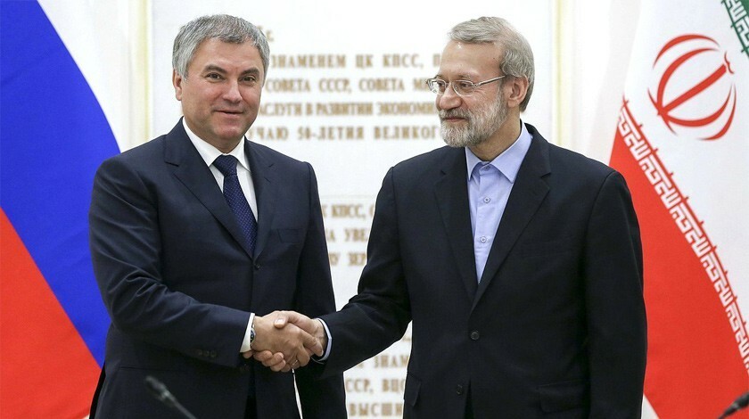 Спикер Госдумы Вячеслав Володин и глава Меджлиса Ирана Али Лариджани провели двусторонние переговоры