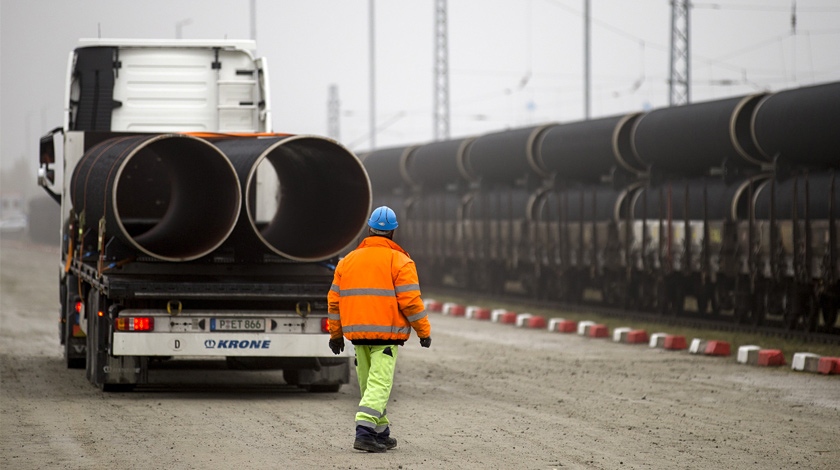 Новая нефтегазовая магистраль позволит диверсифицировать поставки углеводородов в Европу, убеждена фрау канцлер Фото: © GLOBAL LOOK Press / Axel Schmidt / dpa