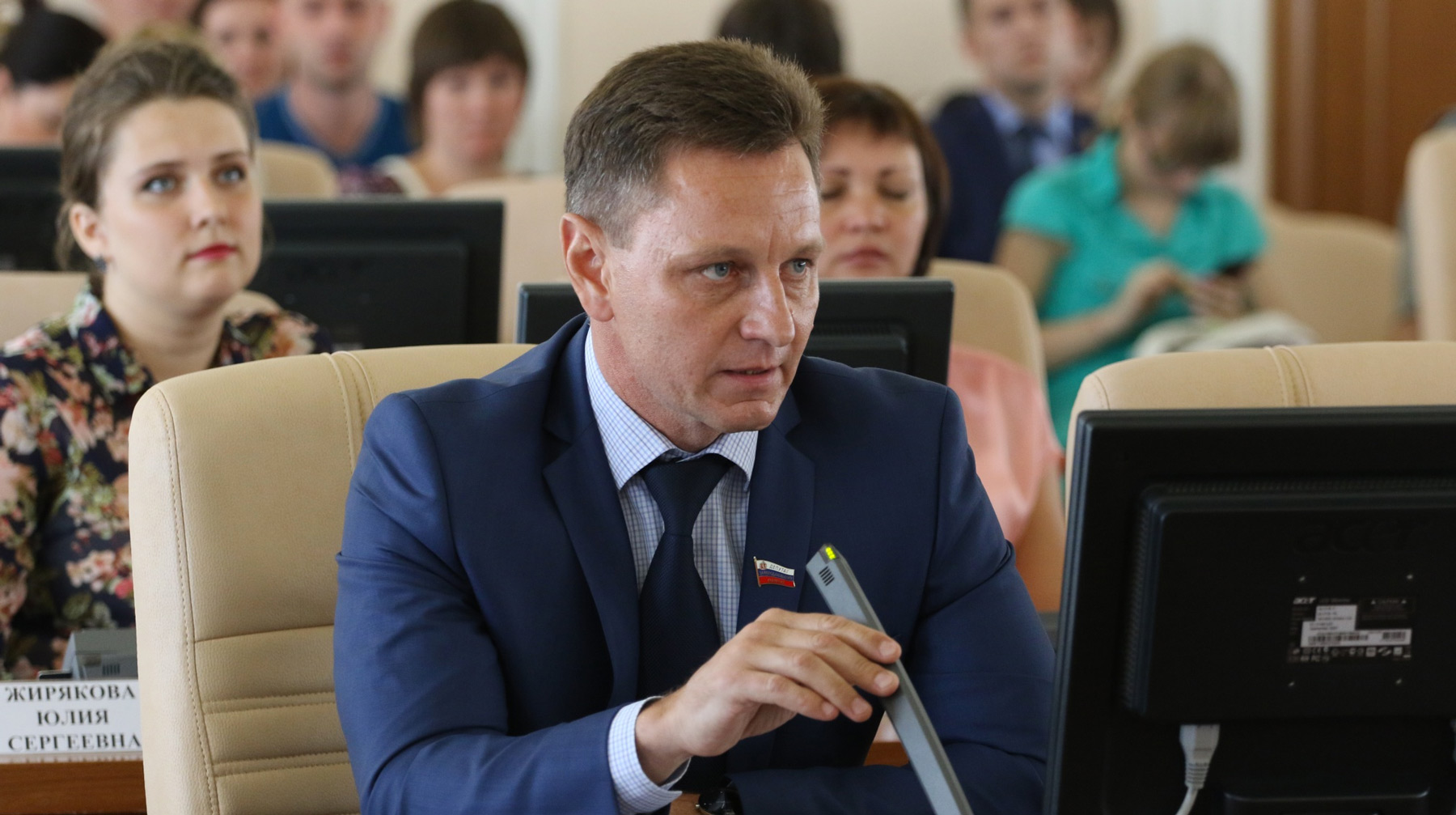 Кандидат в губернаторы от ЛДПР рассказал «Шторму» о том, как ему удалось выйти во второй тур с действующим губернатором Фото: © zebra-tv.ru