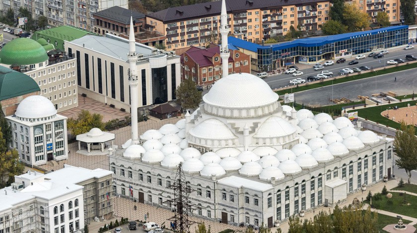Республика Дагестан, Северо-Кавказский регион России. На снимке: мечеть Джума в столице Махачкалы