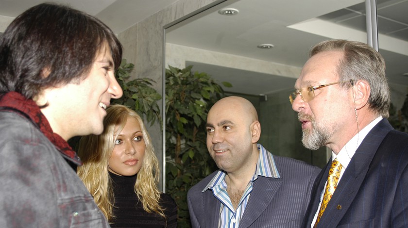 Российская музыкальная премия «Золотой Грамофон» 2004 г. Иосиф Пригожин и Авраам Руссо