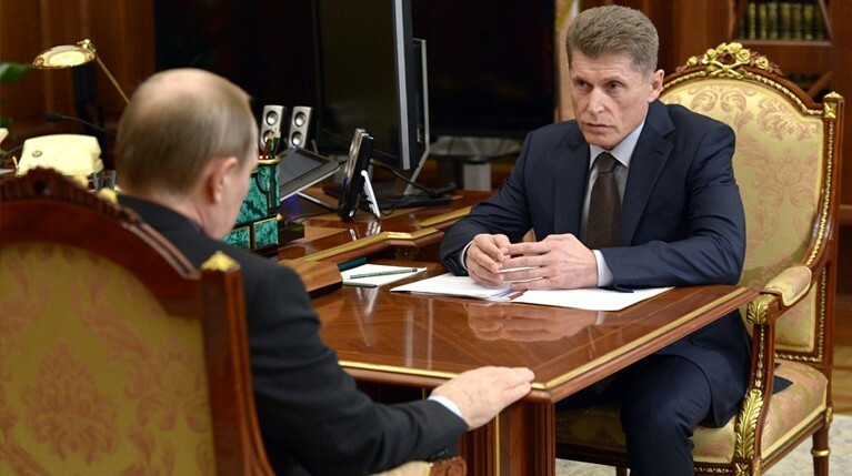 Путин предложил губернатору Сахалина возглавить Приморье — Daily Storm