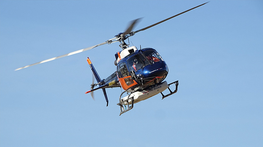 По предварительным данным, вертолет AS-350 принадлежал частному лицу Фото: © flickr.com / Benjamin Kadouch