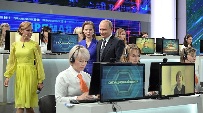 Dailystorm - «Левада-Центр»: Рейтинг Путина вернулся к уровню 2013 года
