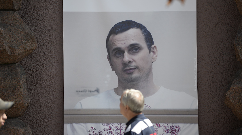 Украинский режиссер хочет избежать принудительного кормления Фото: © GLOBAL LOOK Press /Jaap Arriens / ZUMAPRESS.com