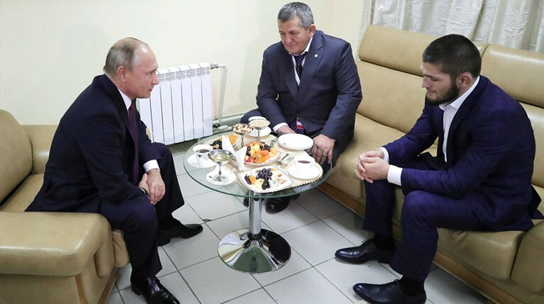 Владимир Путин встретился с Хабибом Нурмагомедовым — Daily Storm