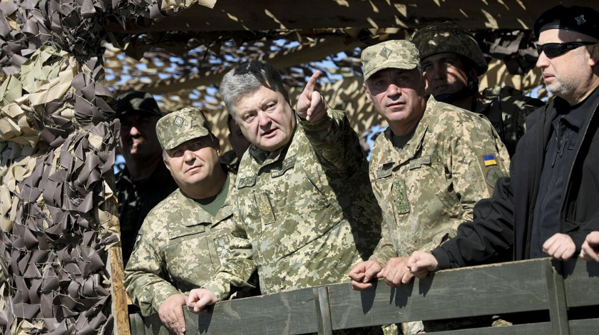 Президент Украины поручил также уведомить РФ и ООН о вступивших в силу изменениях Фото: © GLOBAL LOOK Press / Petro Poroshenko / Twitter.com