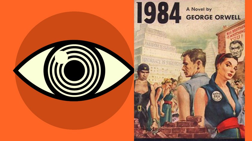 Обложка книги "1984" Джордж Оруэлл