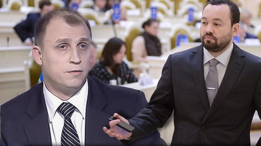Проигравший должен будет сдать депутатский мандат, заявил Андрей Анохин Коллаж: © Daily Storm
