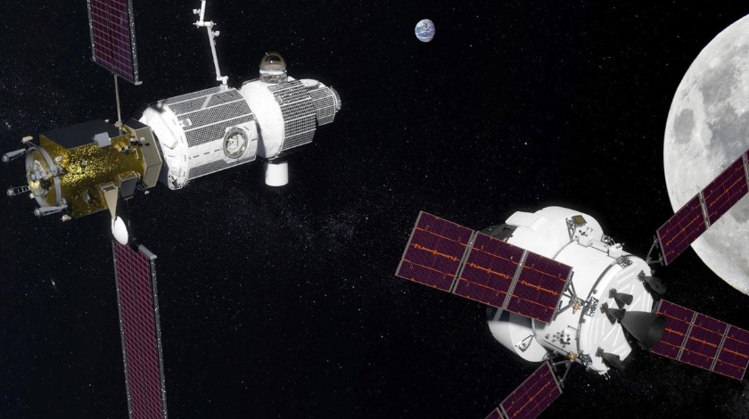 Космонавты «Роскосмоса» и астронавты NASA могут принять участие в совместной экспедиции на естественный спутник Земли Фото: © GLOBAL LOOK Press / European Space Agency / Twitter.com