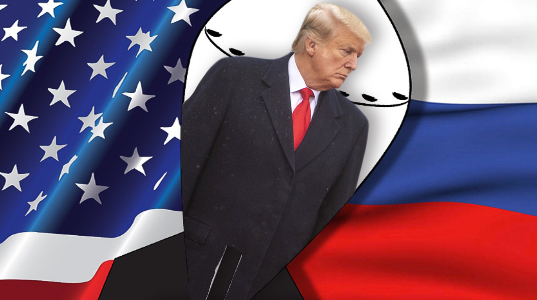 Москва с одобрением отнесется к тому, что действия администрации США не станут расходиться со словами Дональда Трампа Коллаж: © Daily Storm / Митякова Марина