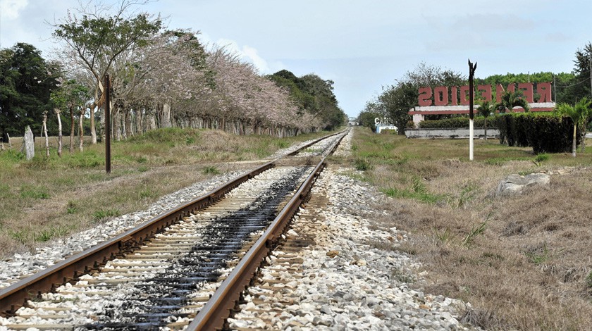 Железнодорожные пути, провинция Санта-Клара, Куба