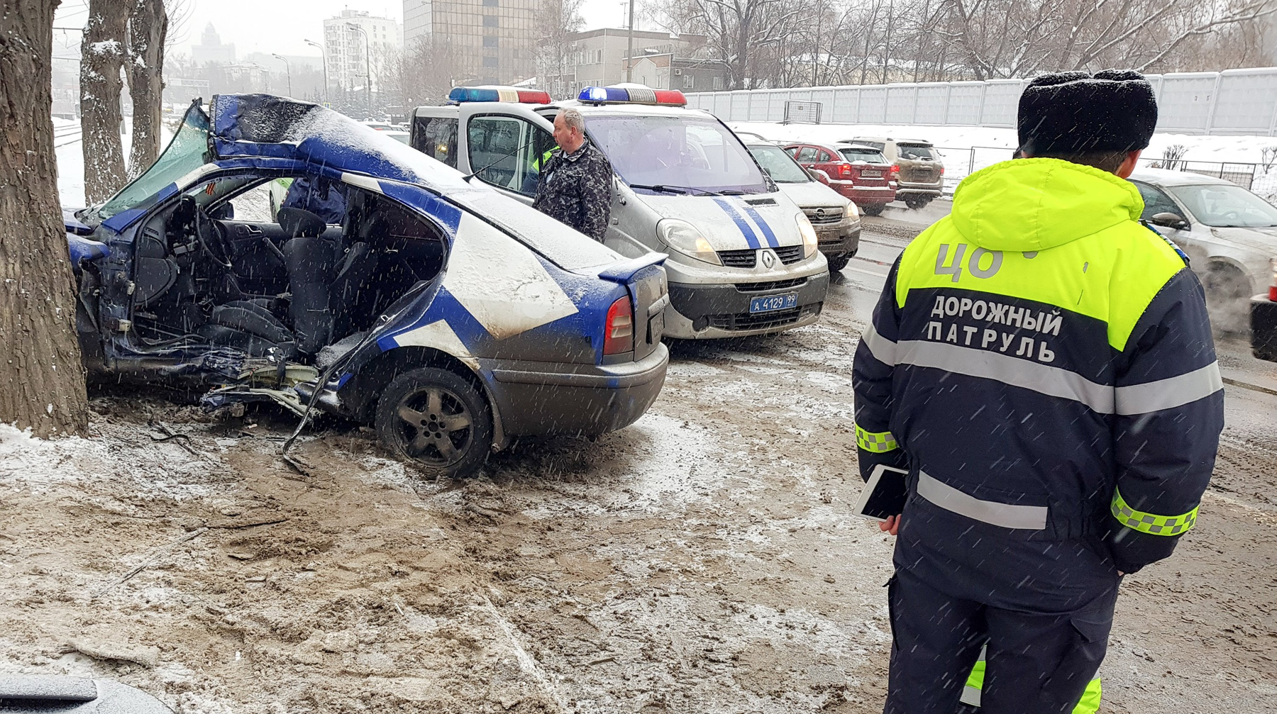 Более 13,5% всех аварий со смертельным исходом в России в 2018 году произошли с нарушениями страховки Фото: © Агентство Москва / Мобильный репортер