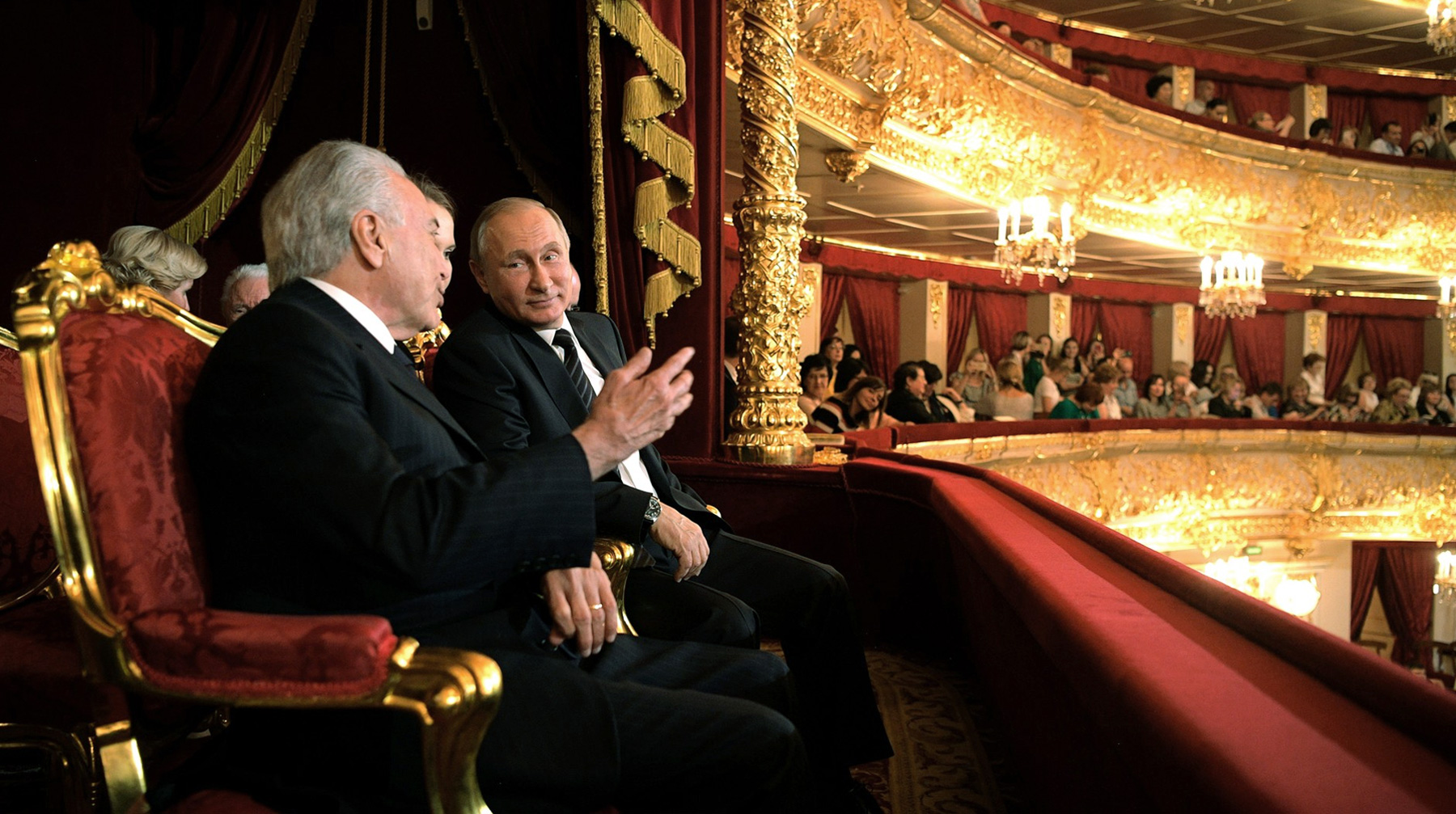 На сцене Большого пройдет предновогоднее мероприятие Фото: © kremlin.ru