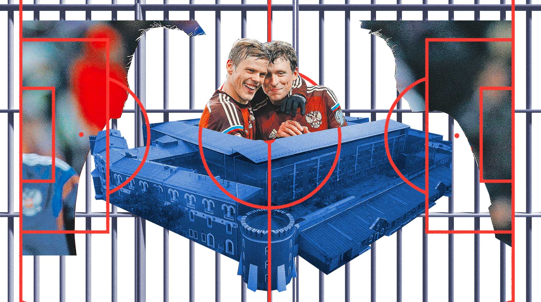 Нападающий футбольного клуба «Зенит» Александр Кокорин не сыграет в футбол даже в стенах тюрьмы Коллаж: © Daily Storm