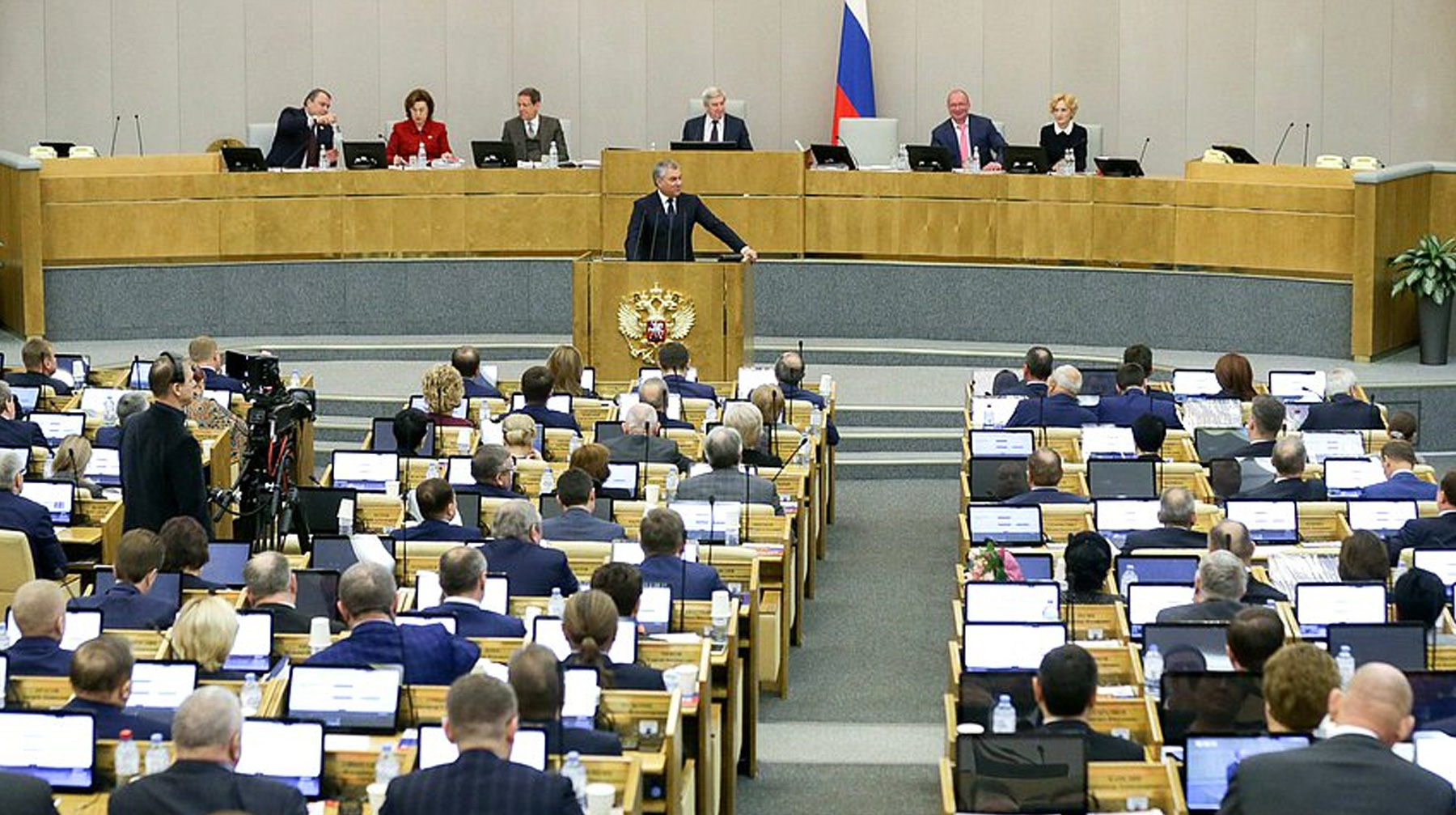 В нижней палате парламента будут ждать заключения правительства Фото: © duma.gov.ru