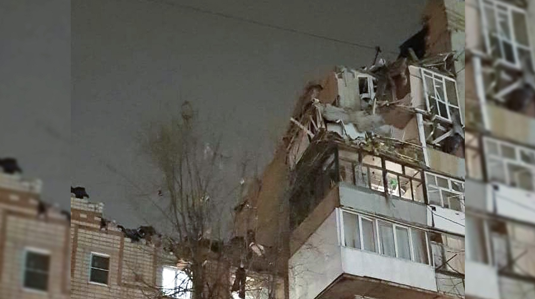 Dailystorm - Взрыв газа разрушил два этажа дома в Ростовской области