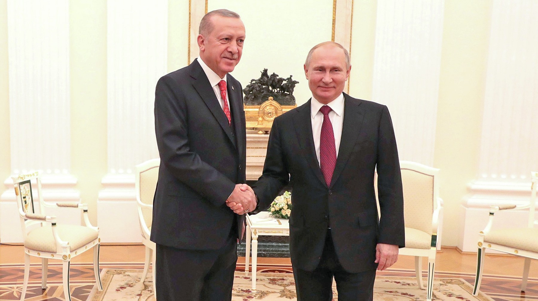 Dailystorm - Путин и Эрдоган обсудили вывод американских войск из Сирии