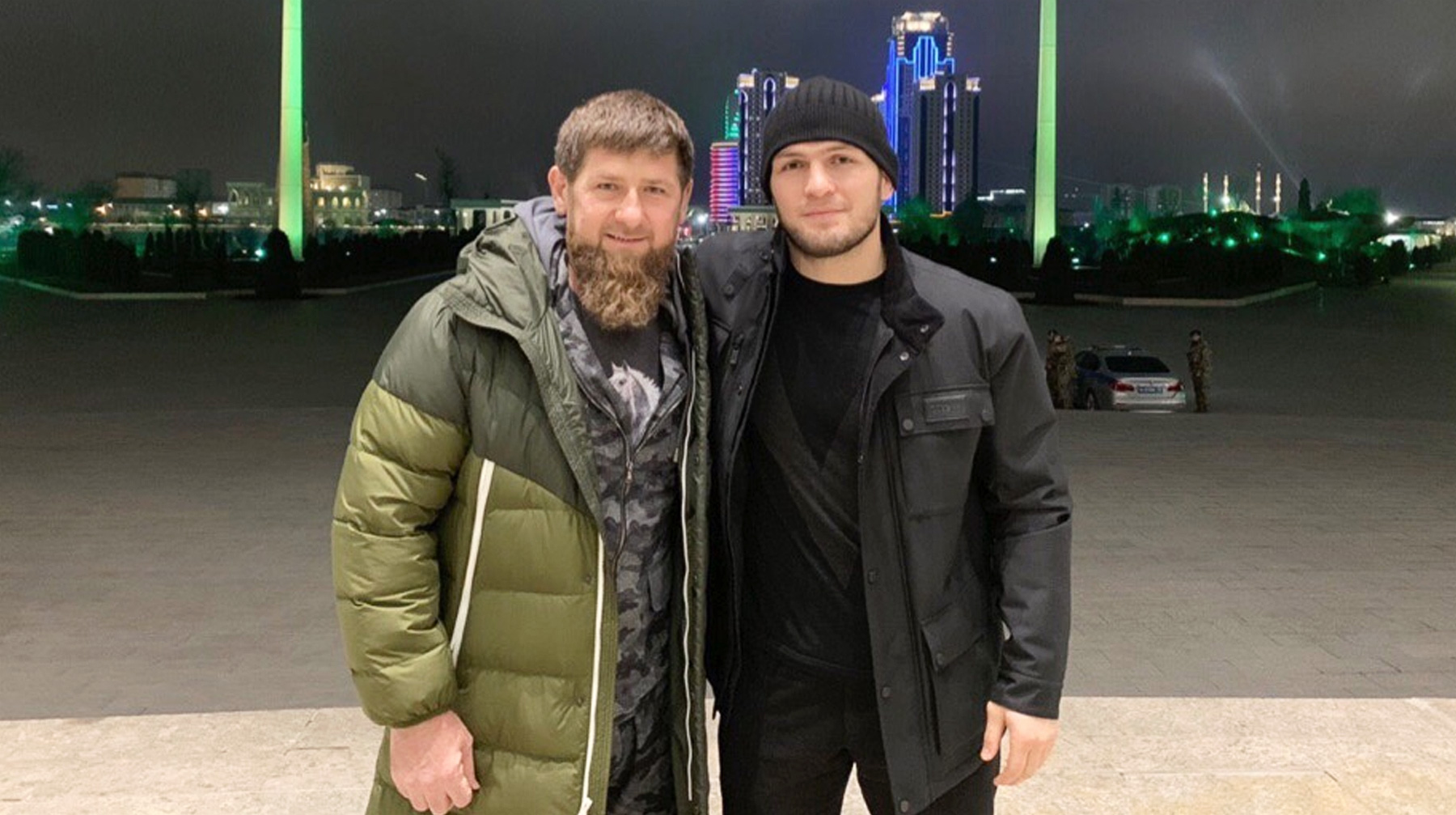 Глава Чечни и российский чемпион UFC поделились впечатлениями в соцсетях Глава Чечни Рамзан Кадыров и чемпион UFC Хабиб Нурмагомедов