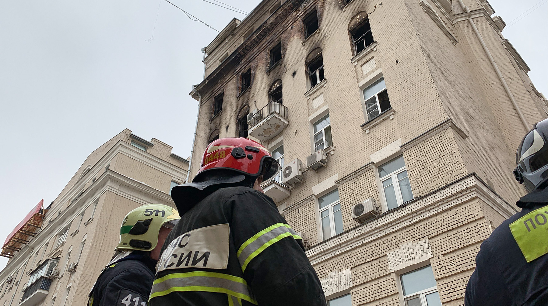 Возгорание произошло в квартире дочери Юрия Башмета, известно о семи погибших Фото: © Агенство Москва / Мобильный репортер