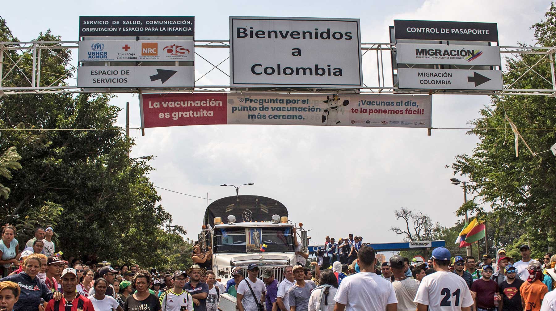 Dailystorm - СМИ: К границам Венесуэлы прибыла гуманитарная помощь