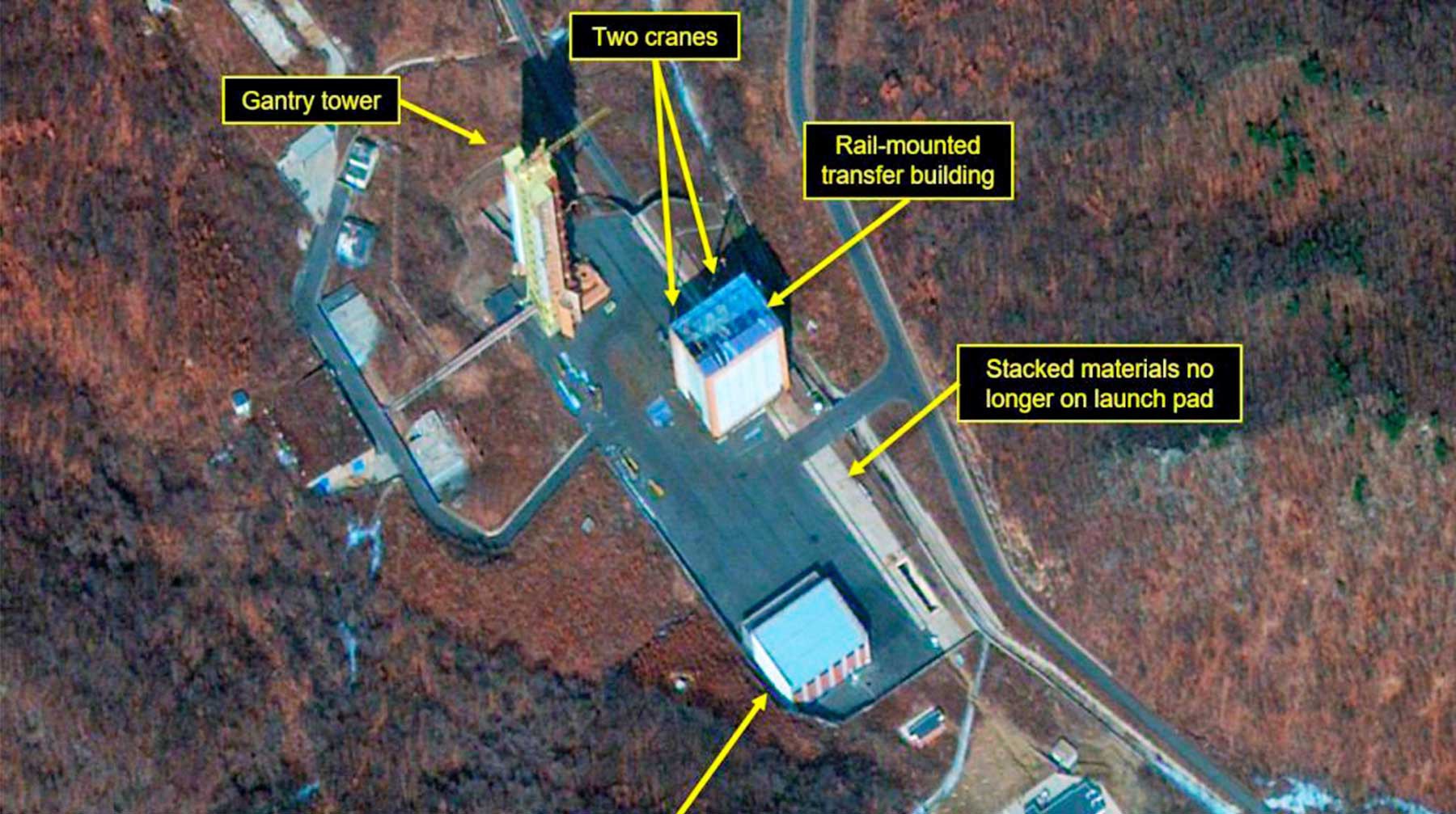 Dailystorm - Спутник обнаружил восстановление ракетного полигона в КНДР