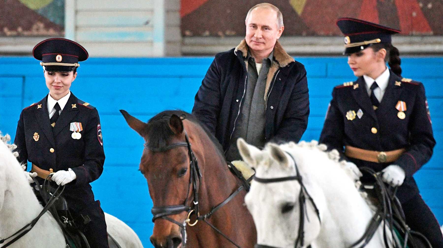Dailystorm - Шагом и рысью: Путин продемонстрировал умения верховой езды
