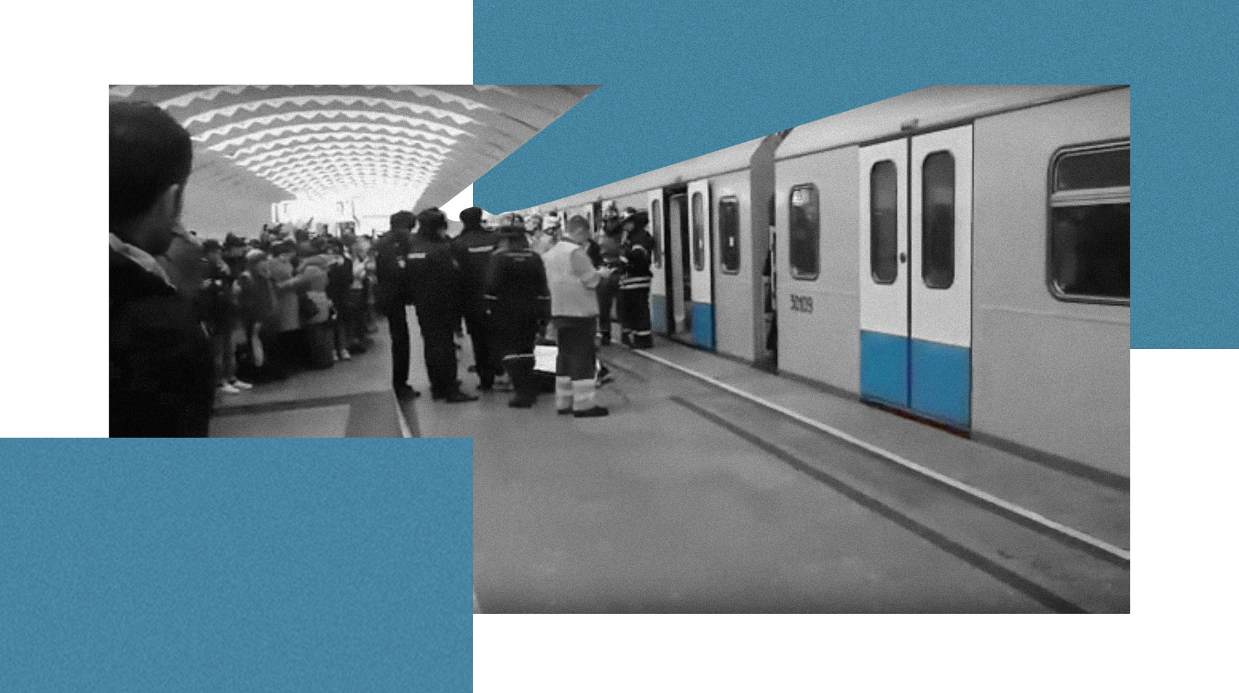 По факту гибели молодого человека в результате наезда поезда метро  полиция начала проверку Коллаж: © Daily Storm
